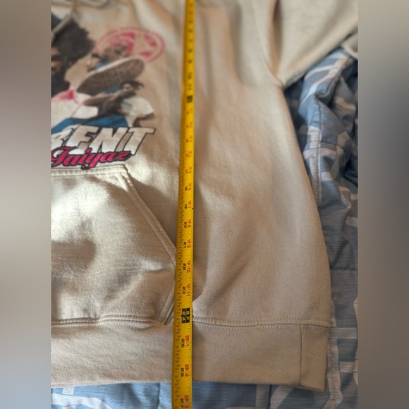 Brent Faiyaz Wasteland Tour Hoodie XL Gray Graphic Rare Streetwear Concert Merch - Picture 5 of 7